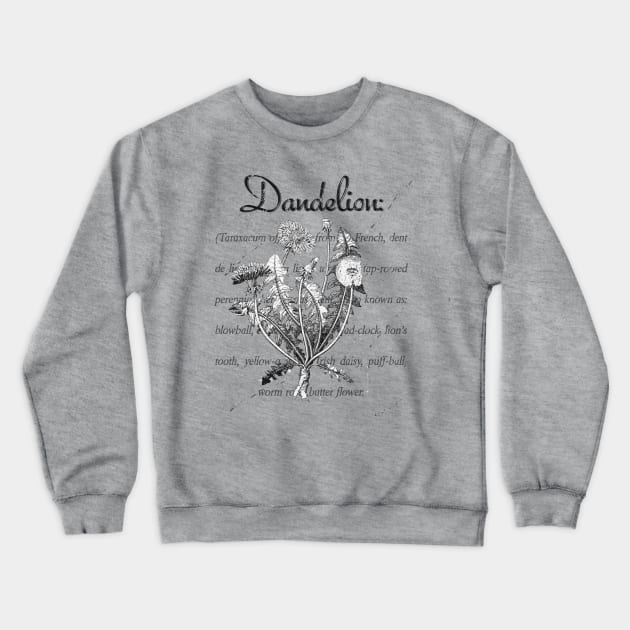 Lispe Dandelion with Definition Crewneck Sweatshirt by Lispe